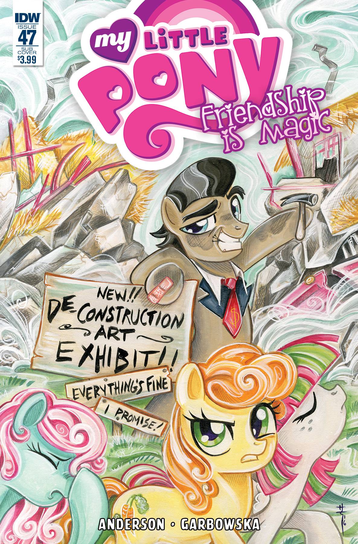 My Little Pony Friendship Is Magic #47 Subscription Variant