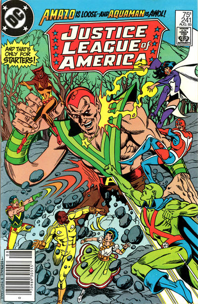 Justice League of America #241 [Newsstand]-Fine (5.5 – 7)