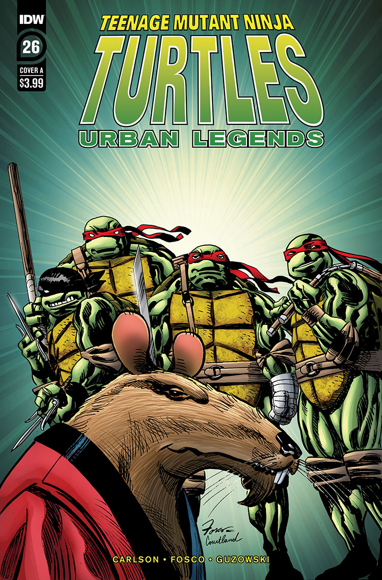 Teenage Mutant Ninja Turtles Urban Legends #26 Cover A Fosco