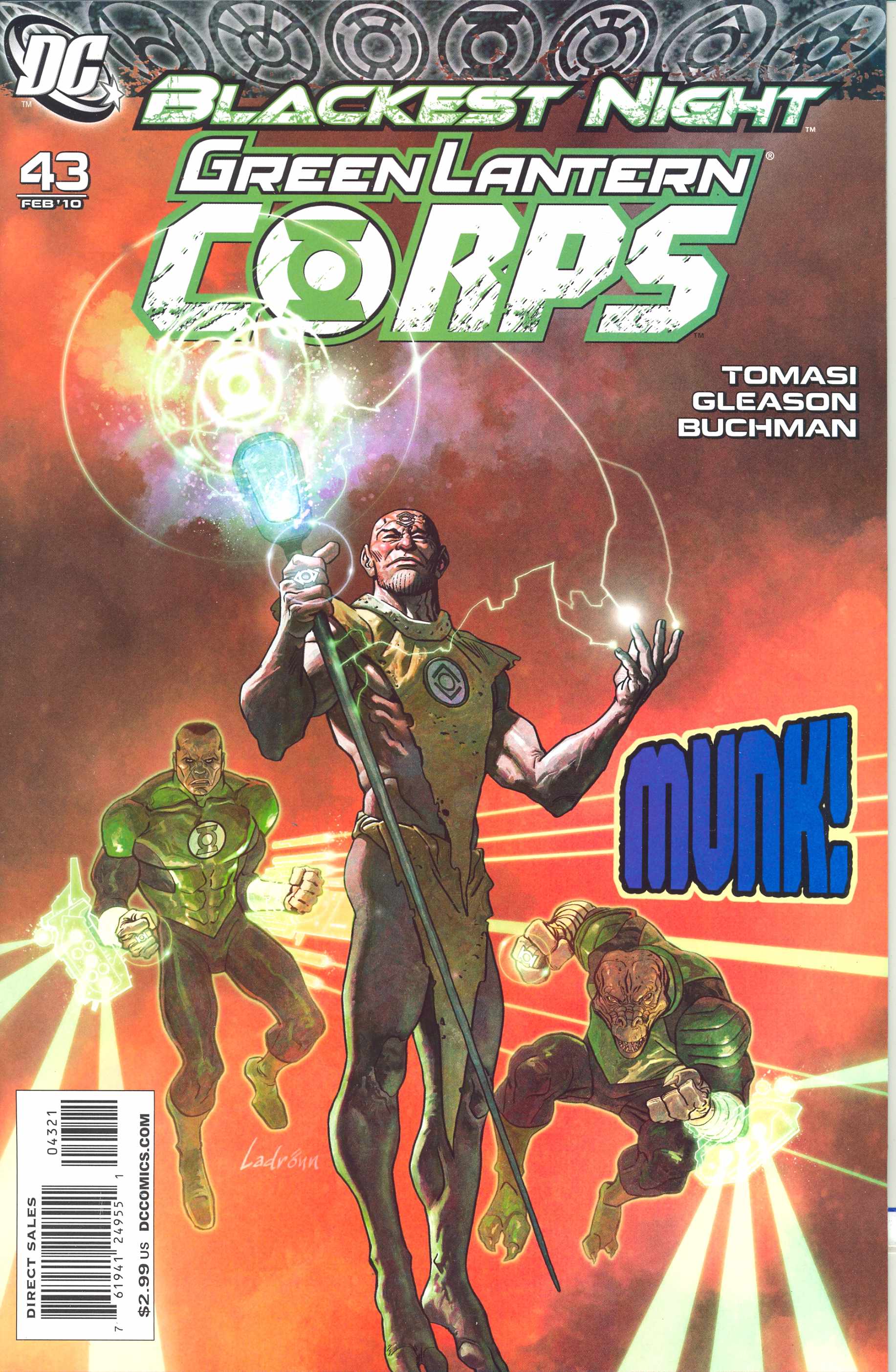 Green Lantern Corps #43 Variant Edition (Blackest Night) (2006)