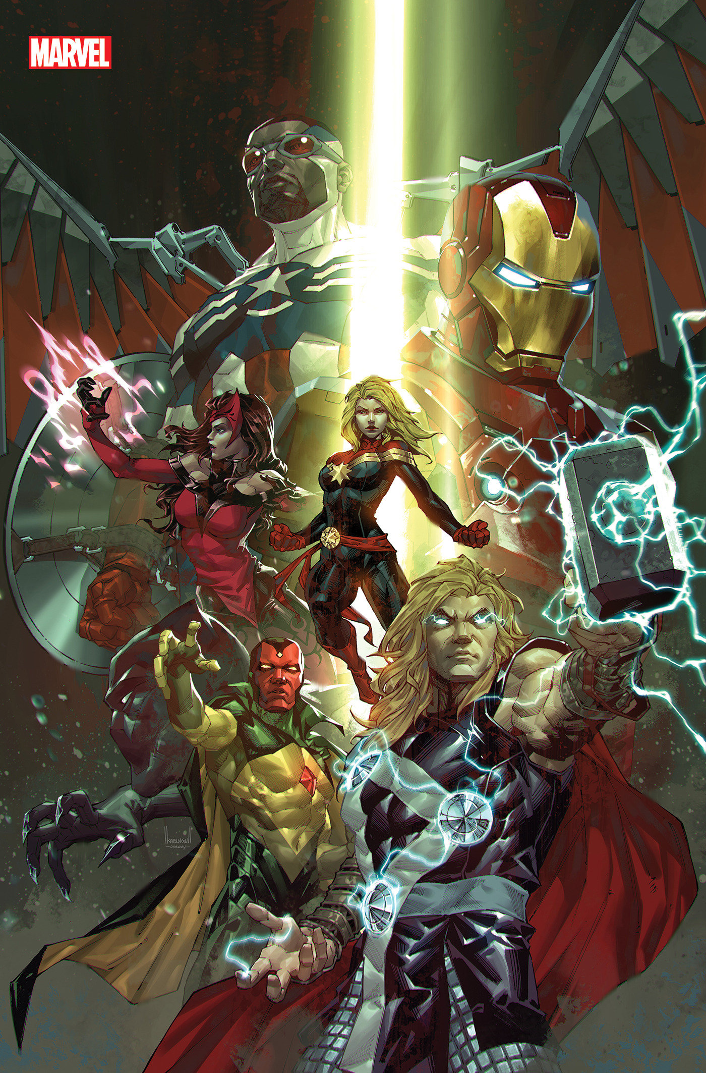 Avengers #1 1 for 100 Incentive Ngu Virgin Variant