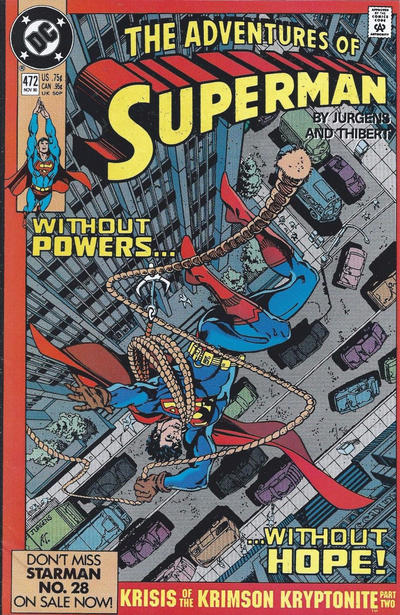 Adventures of Superman #472 [Direct]-Very Fine (7.5 – 9)