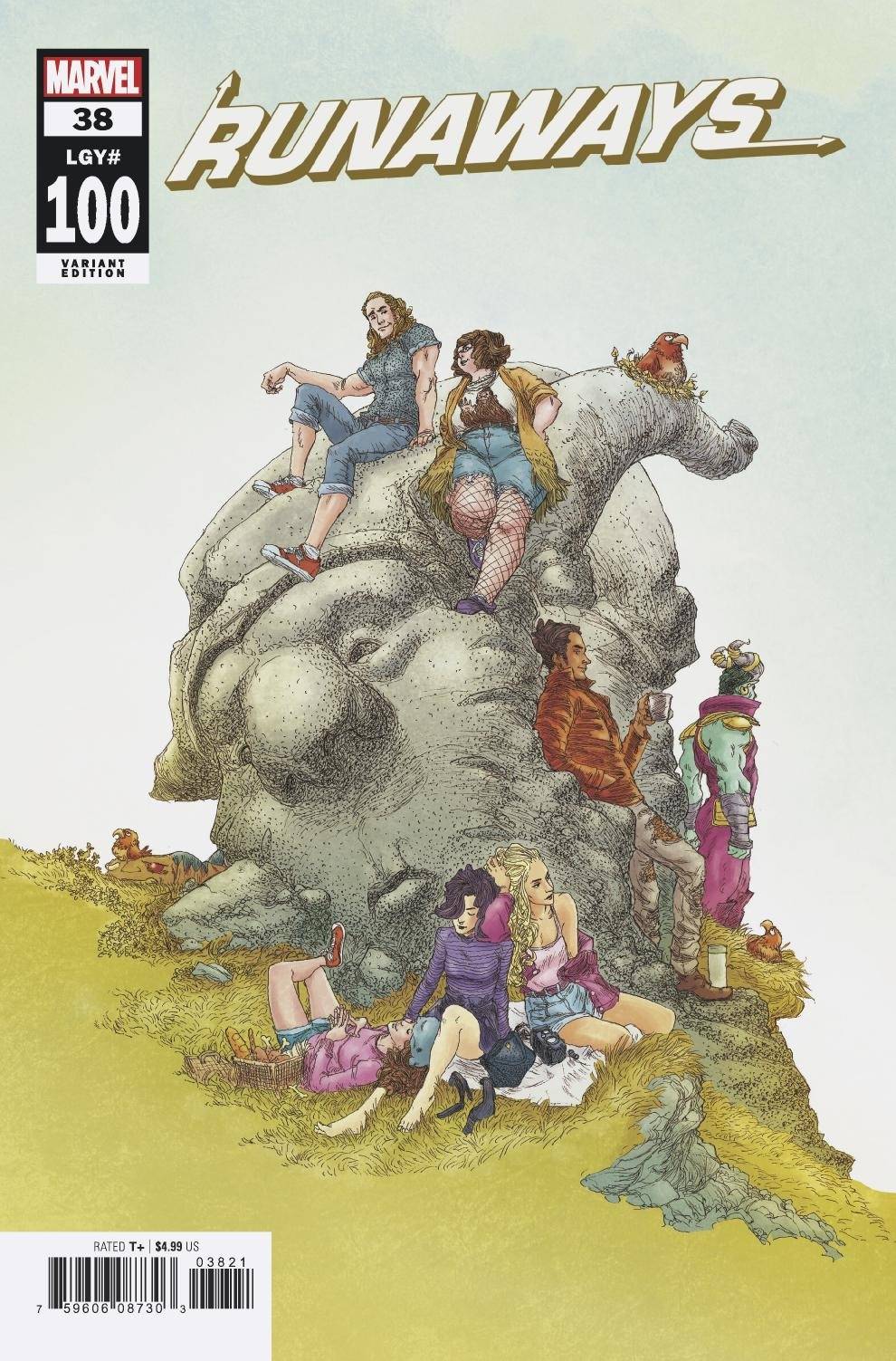 Runaways #38 Alphona Variant (2017)