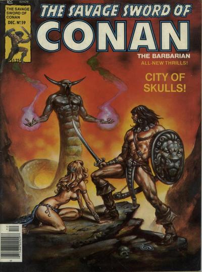 The Savage Sword of Conan #59-Very Good (3.5 – 5)