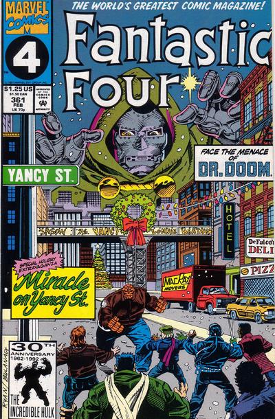 Fantastic Four #361 [Direct] - Vf/Nm 9.0