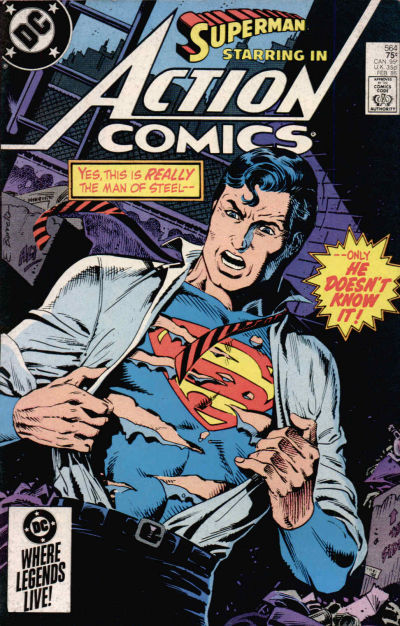 Action Comics #564 [Direct]-Very Good (3.5 – 5)