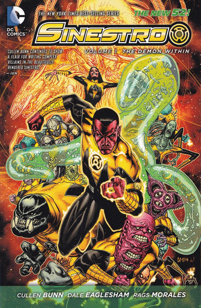 Sinestro Graphic Novel Volume 1 The Demon Within (New 52)