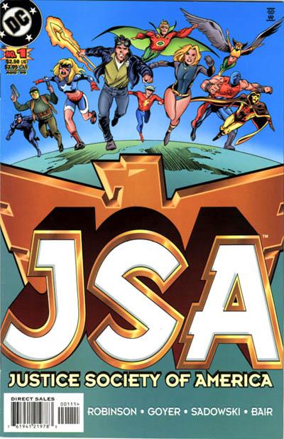 JSA #1 [Direct Sales]-Fine (5.5 – 7) [2nd App. of Atom Smasher]