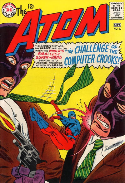 The Atom #20-Poor (.5) -Title Treatment Ripped Off Cover