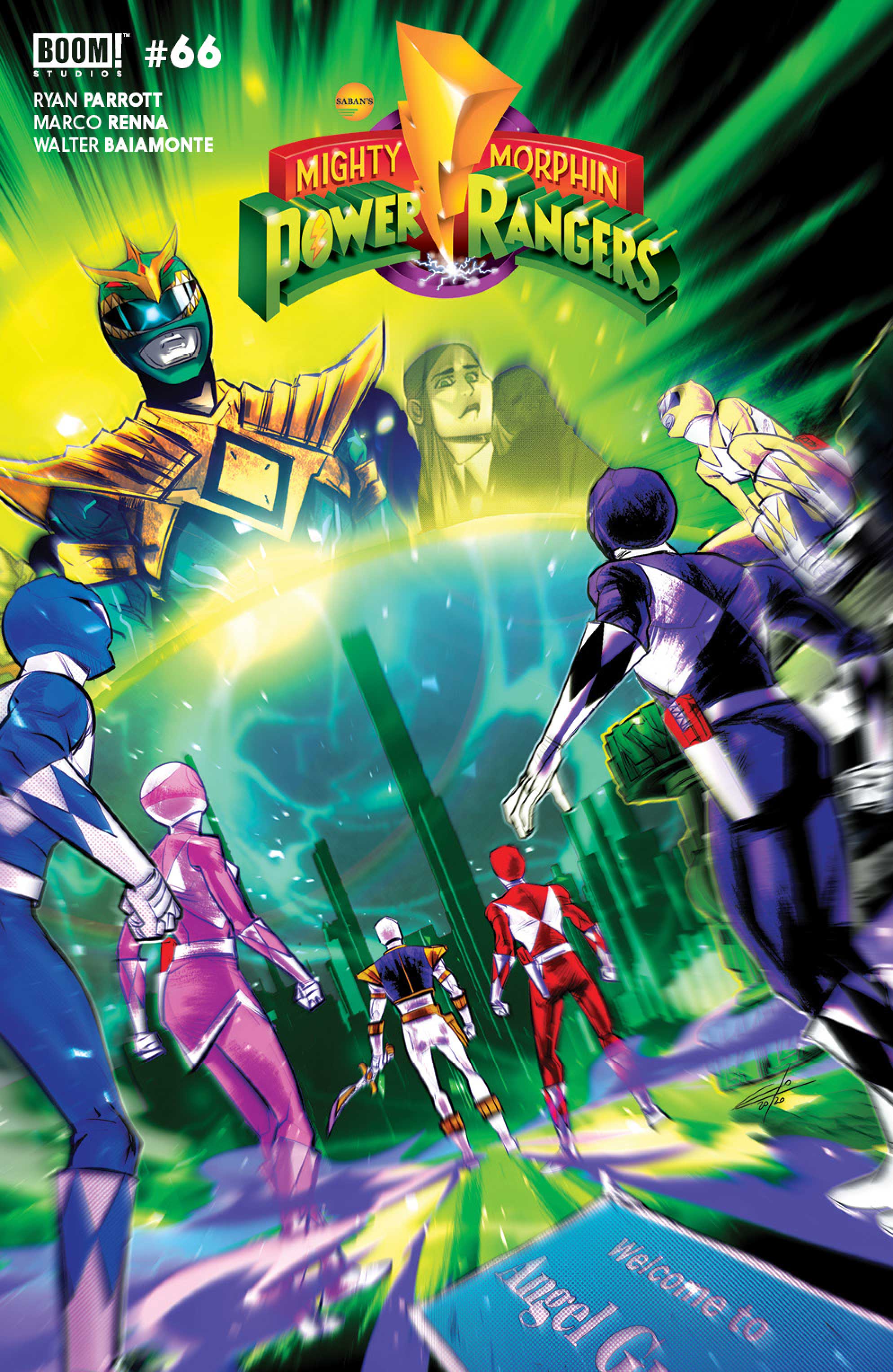 Mighty Morphin #6 Cover B Legacy Variant Carlini