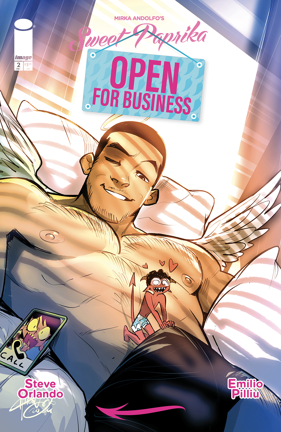 Mirka Andolfo's Sweet Paprika Open for Business #2 Cover B Mirka Andolfo Variant (Mature) (Of 5)