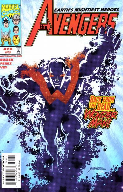 Avengers #3 [Direct Edition](1998)-Near Mint (9.2 - 9.8)