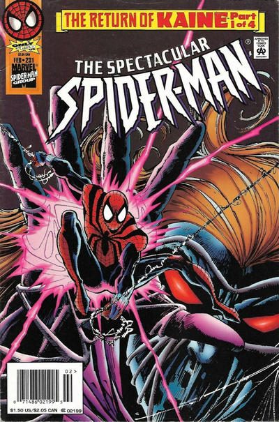 The Spectacular Spider-Man #231 [Newsstand]-Fine (5.5 – 7)