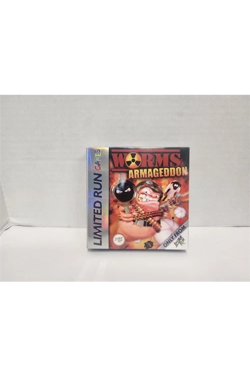 Limited Run Games Worms Armageddon Rom For Gameboy Color Complete Pre-Owned 