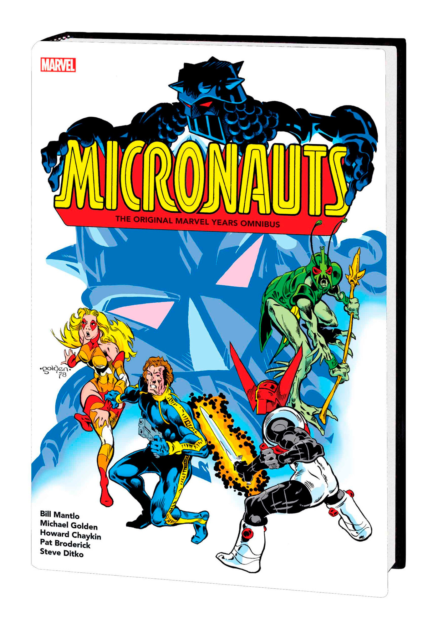 Micronauts Original Marvel Years Omnibus Hardcover Volume 1 Golden Cover (Direct Market Variant)