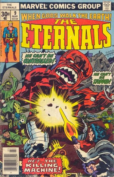 Eternals #9 [Regular Edition]-Very Fine (7.5 – 9)
