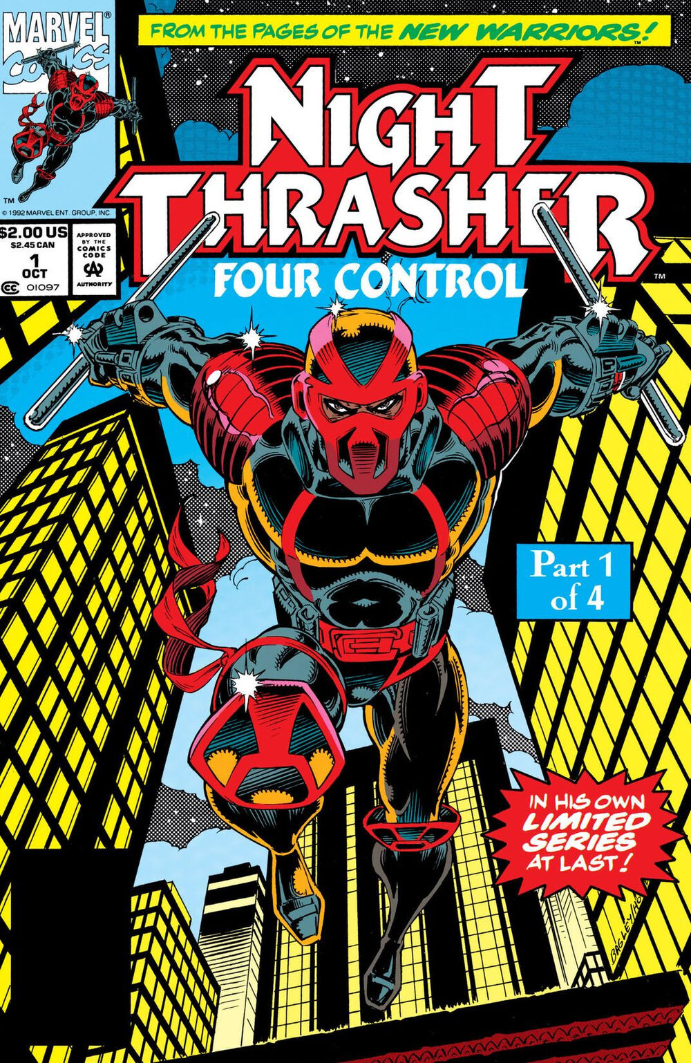 Night Thrasher: Four Control Limited Series Bundle Issues 1-4