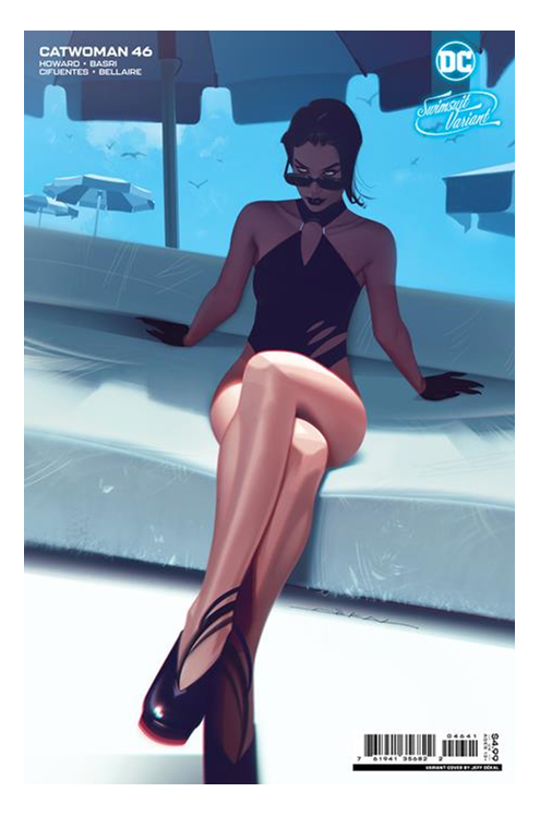 Catwoman #46 Cover C Jeff Dekal Swimsuit Card Stock Variant (2018)
