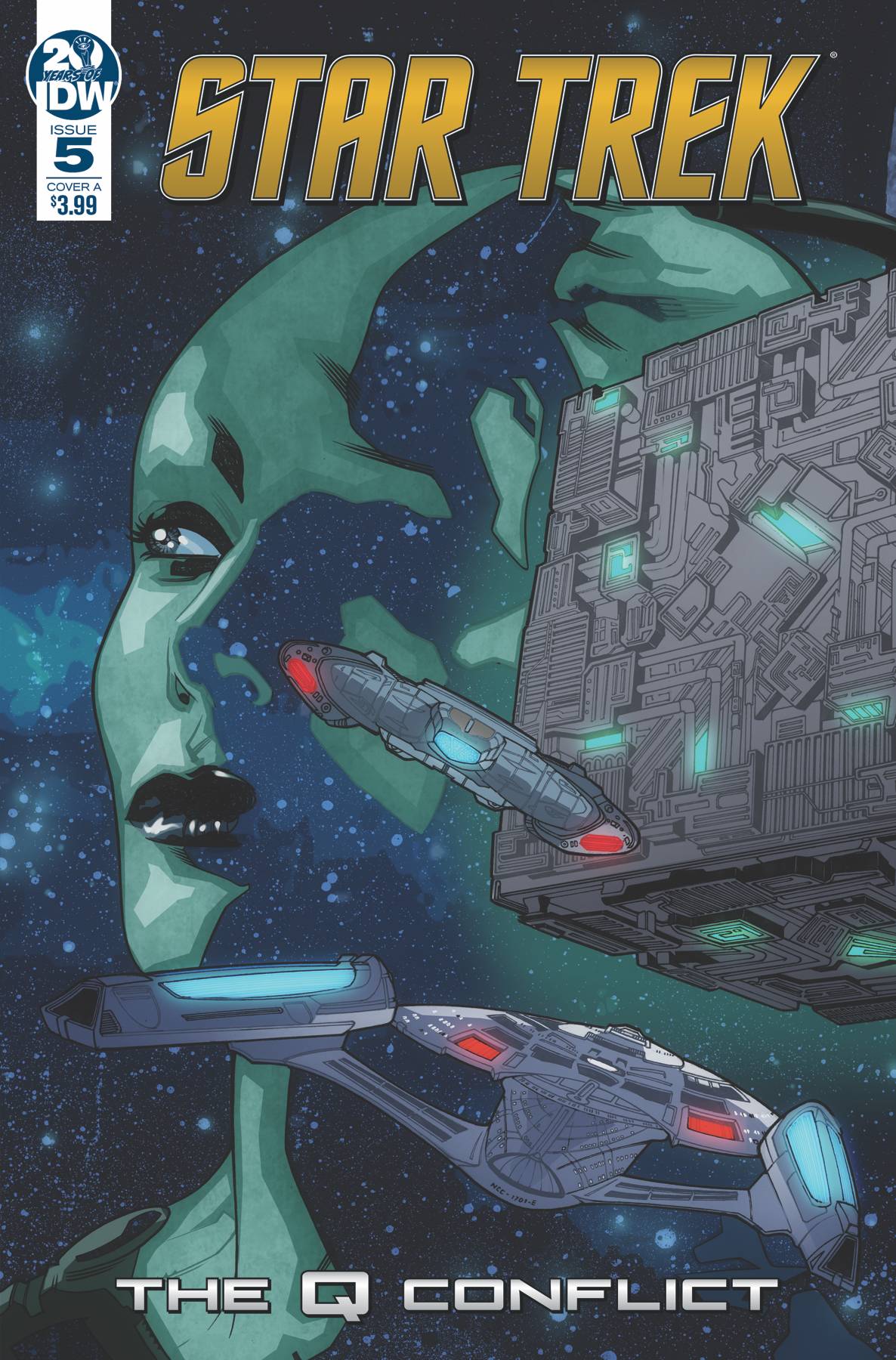 Star Trek Q conflict #5 Cover A Messina (Of 6)