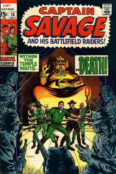 Capt. Savage And His Leatherneck Raiders #15 - Fn/Vf