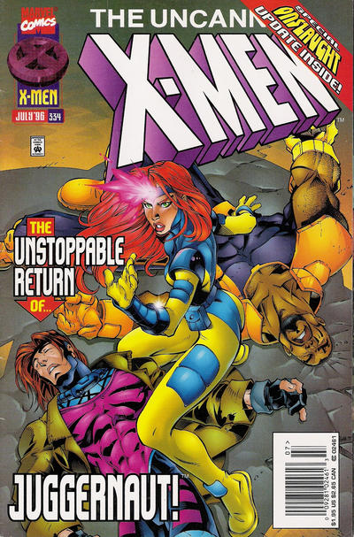 The Uncanny X-Men #334 [Newsstand]-Fine (5.5 – 7)