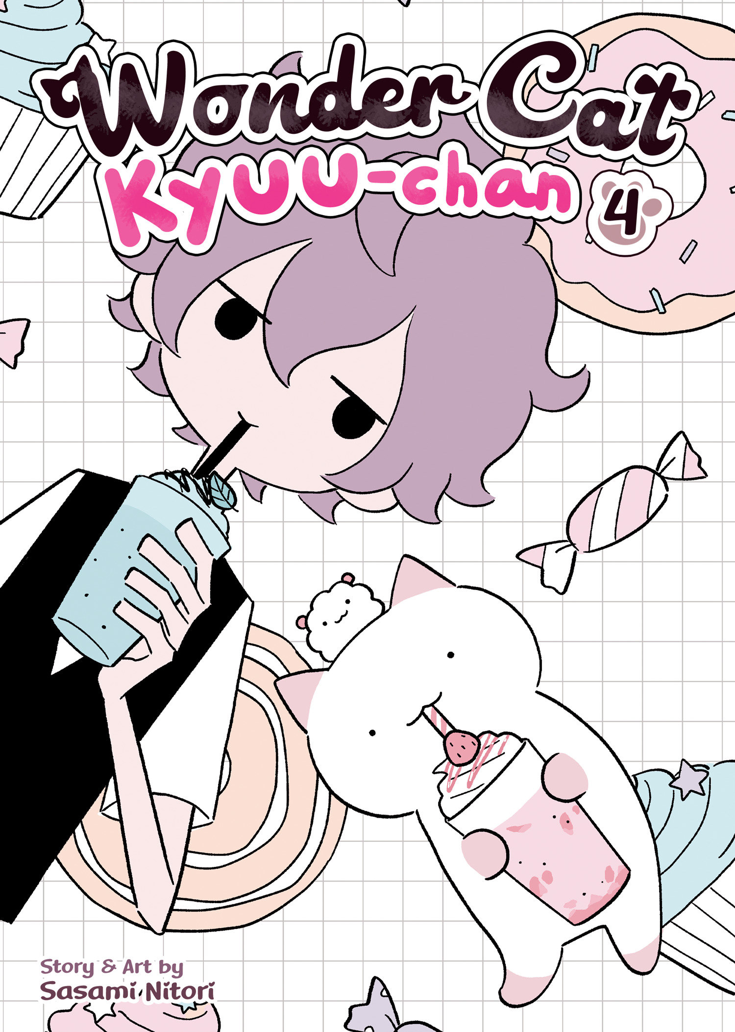 Wondercat Kyuu-Chan Manga Volume 4