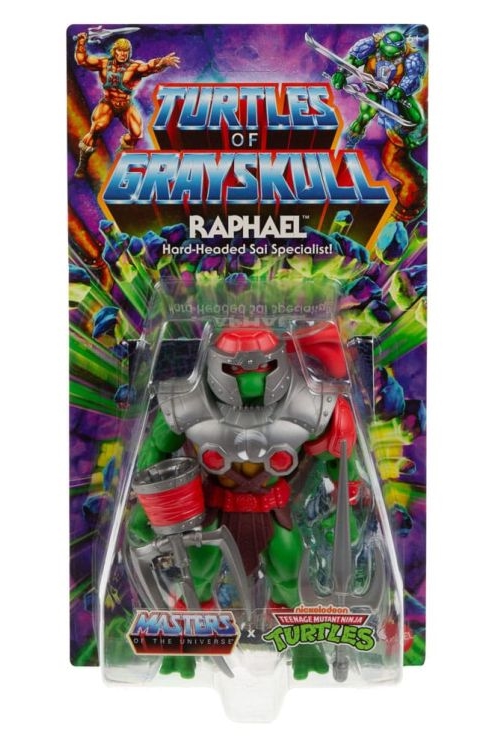 Motu X Tmnt: Turtles of Grayskull Raphael-Limit 1-Per Customer