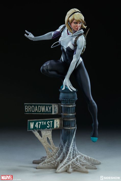 Sideshow Collectibles Spider-Gewn Mark Brooks Spider-Verse Collection Statue