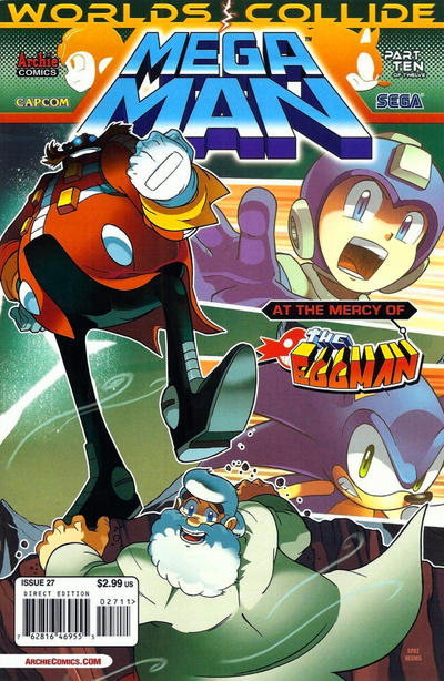 Mega Man #27 - Vf+ 8.5