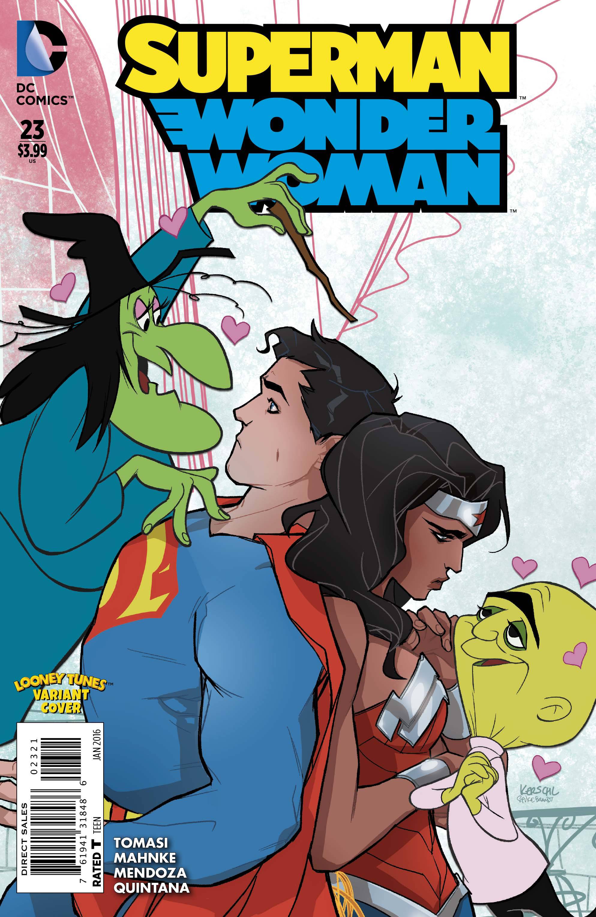 Superman Wonder Woman #23 Looney Tunes Variant Edition (2013)