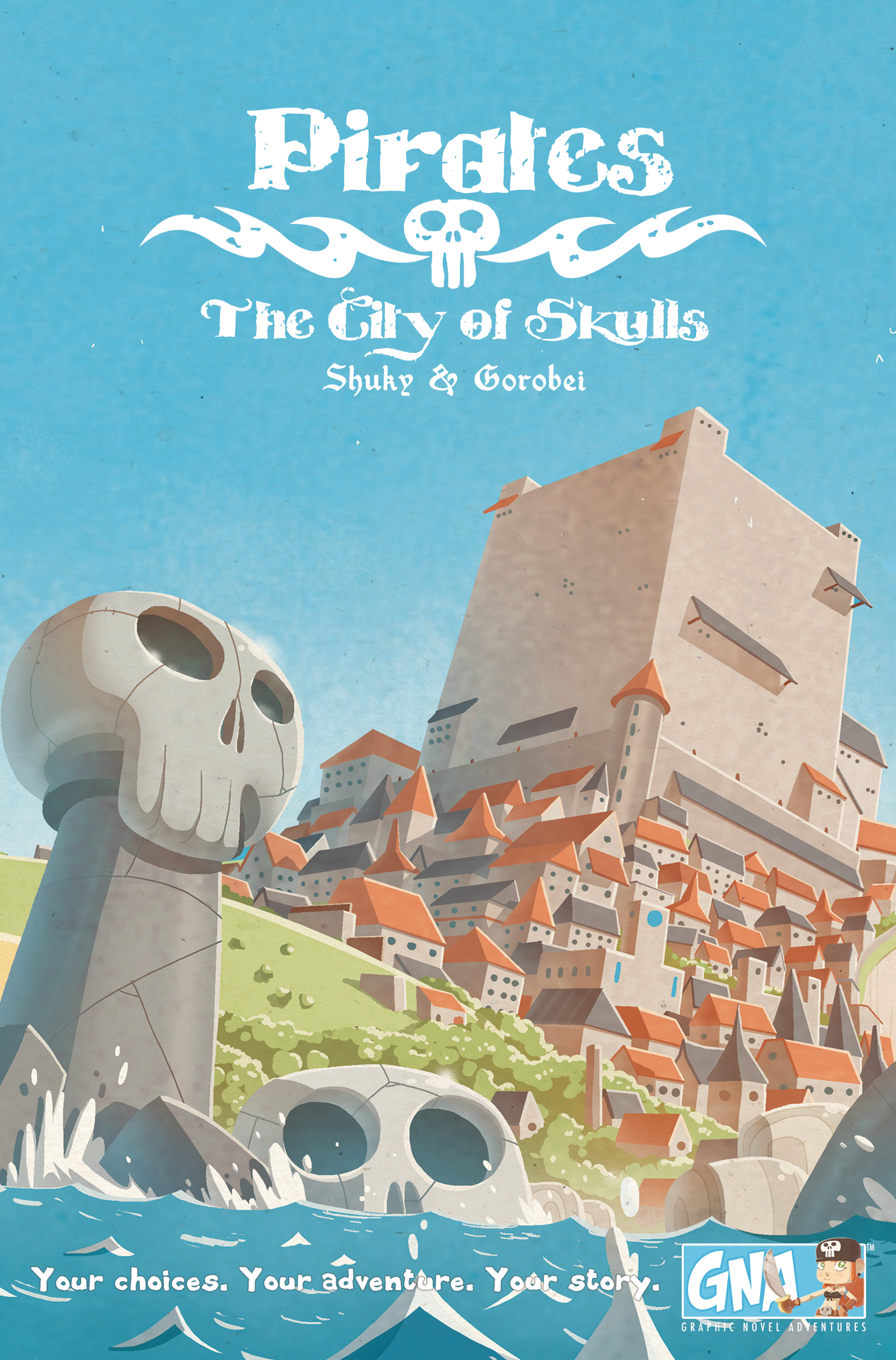 Pirates City of Skulls Graphic Novel Adventure Hardcover