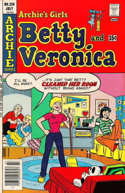 Archie's Girls Betty And Veronica #259-Fine