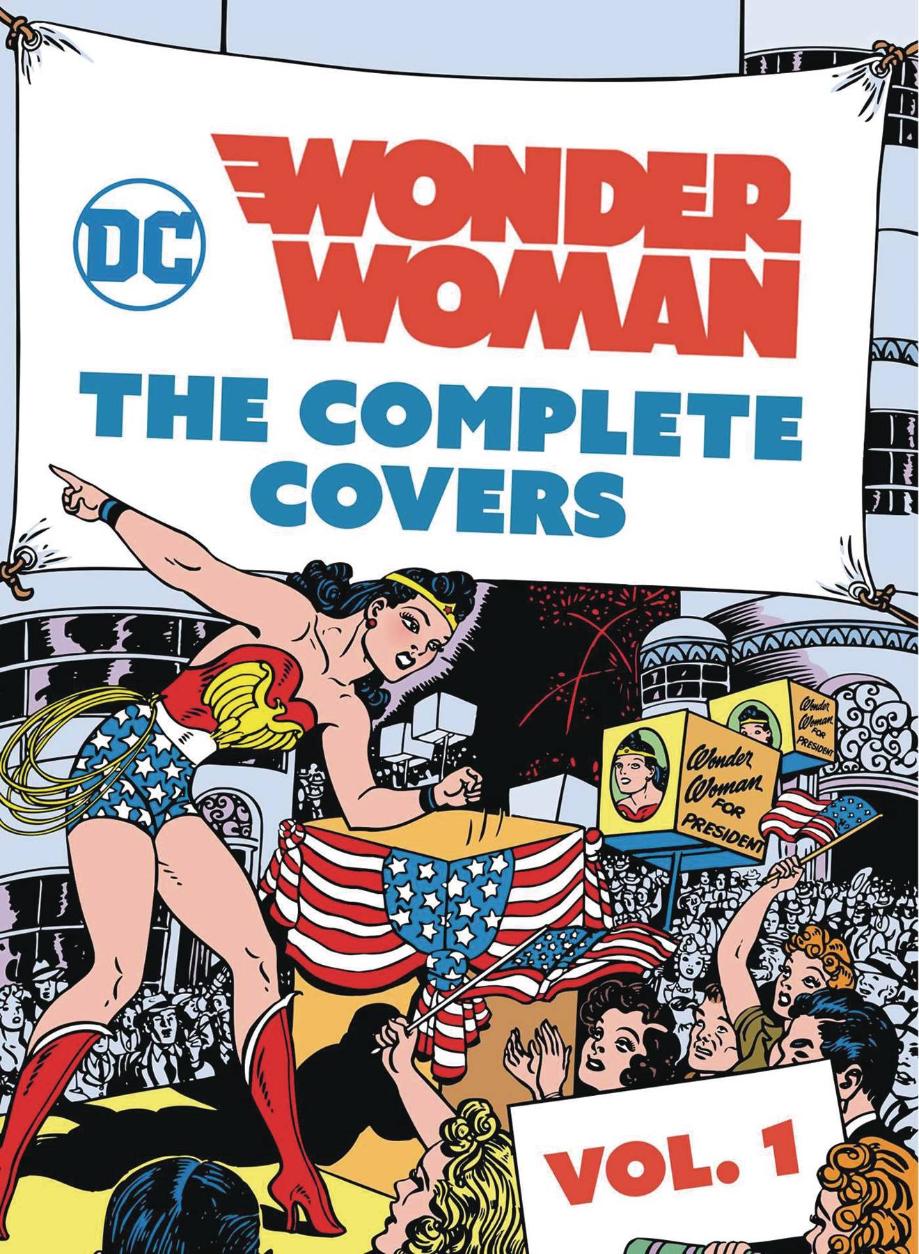 DC Comics Wonder Woman Complete Covers Mini Hardcover Volume 1