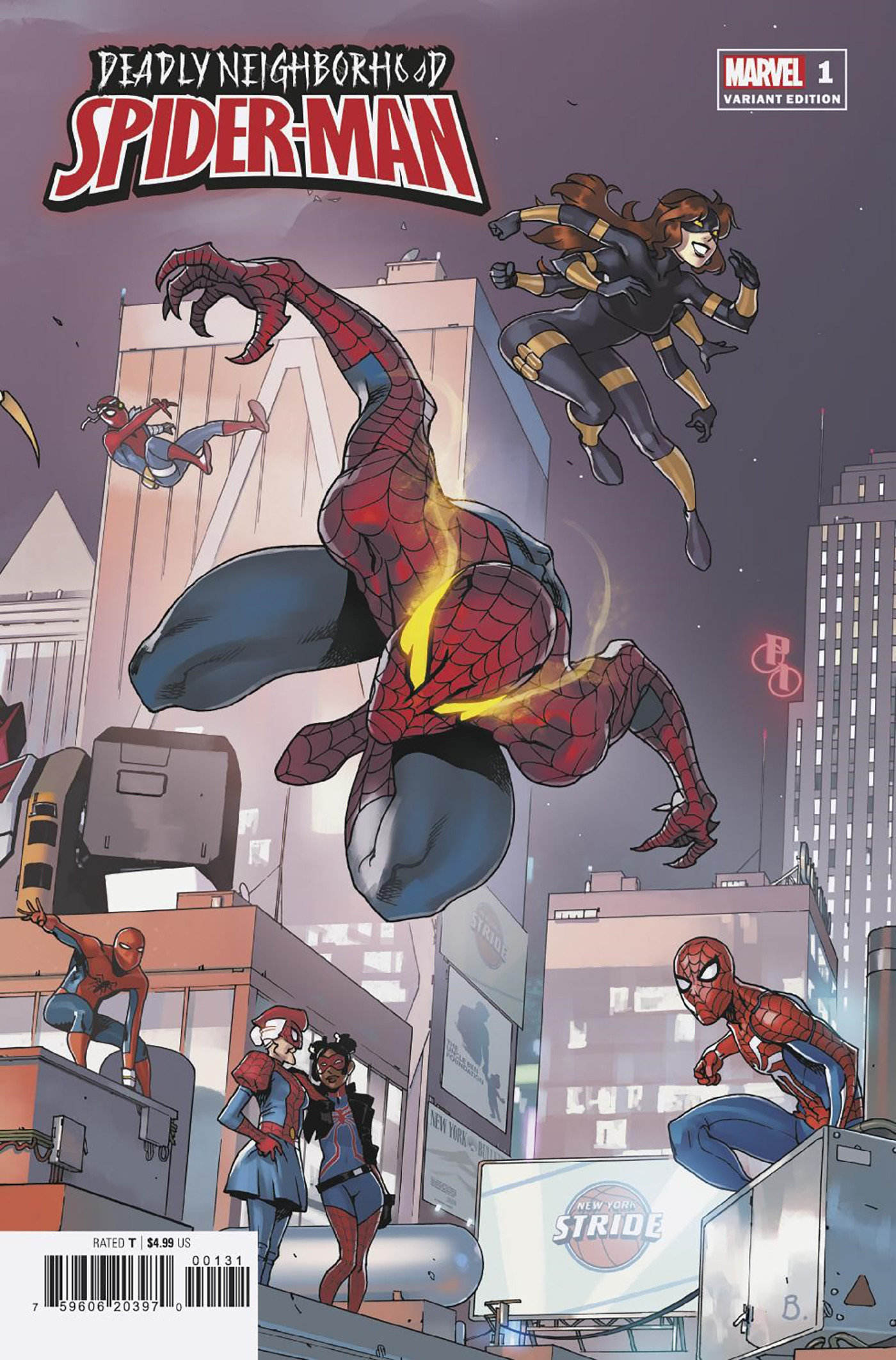 Deadly Neighborhood Spider-Man #1 Bengal Connect Variant (Of 5)