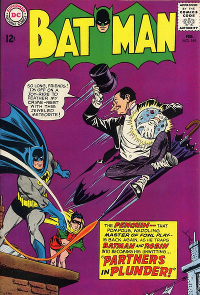 Batman #169 (1940)- G/Vg 3.0