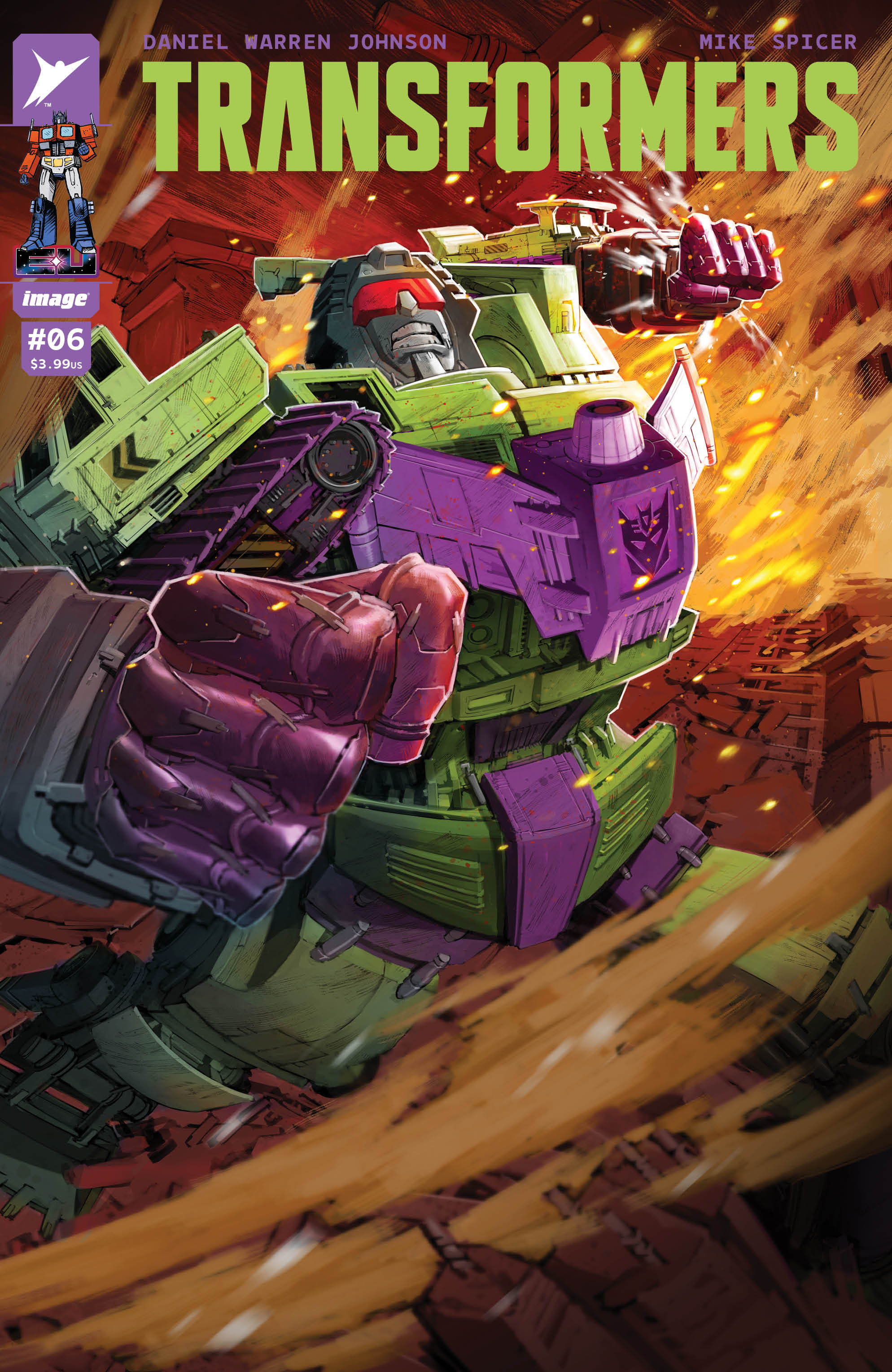 Transformers #6 Cover D 1 for 25 Incentive Eric Canete Variant