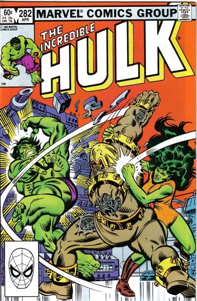 The Incredible Hulk #282 [Direct]-Very Fine (7.5 – 9)