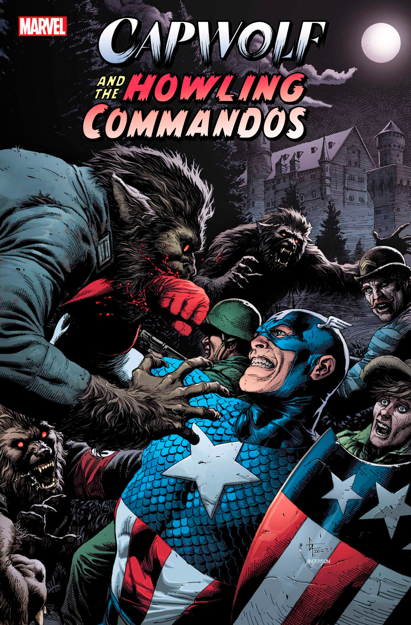 Capwolf & the Howling Commandos #1 Gary Frank Variant