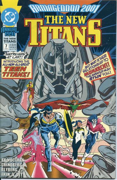 The New Titans Annual #7-Near Mint (9.2 - 9.8)