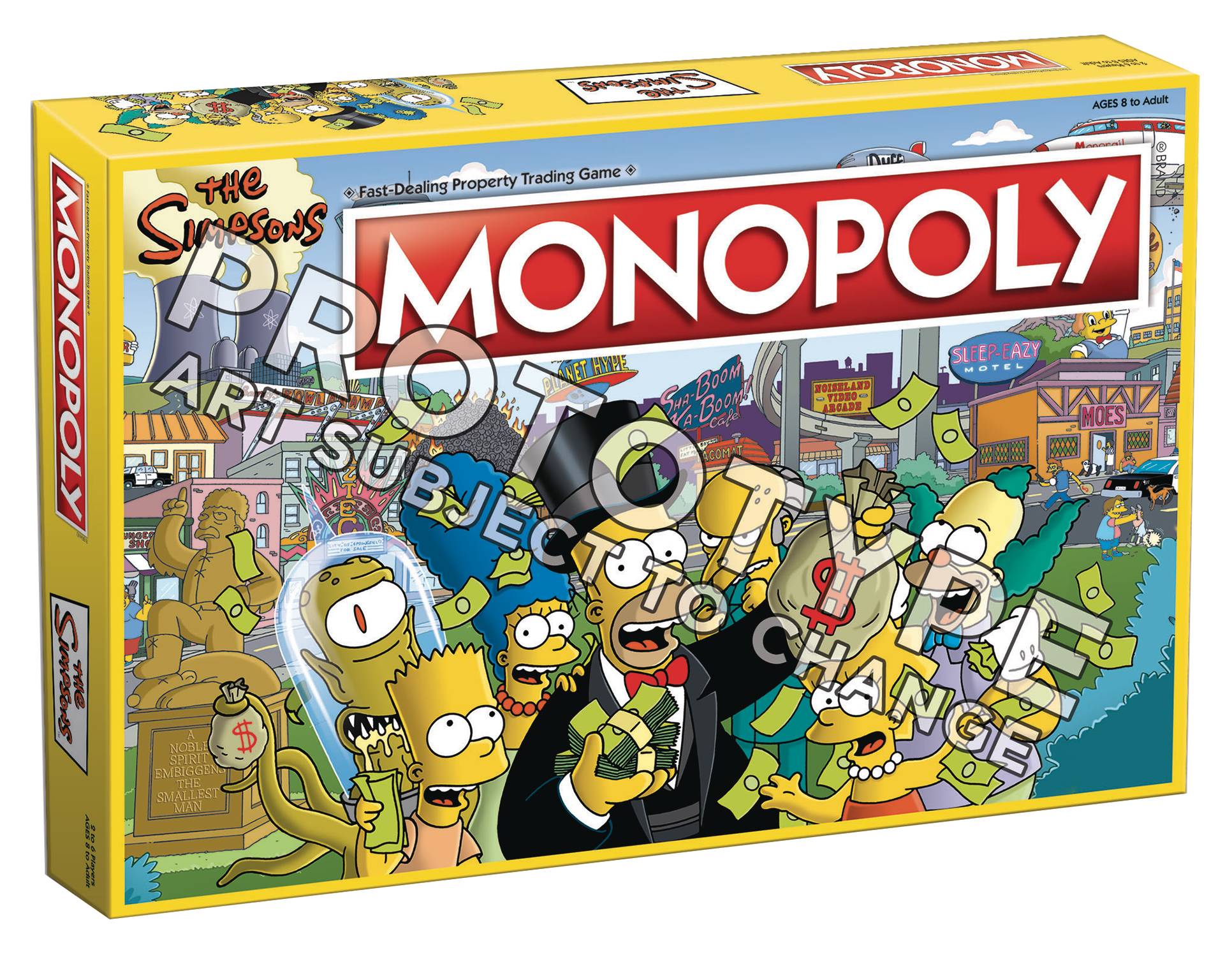 Monopoly Simpsons Edition Boardgame