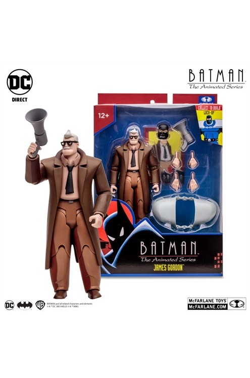 DC Direct Batman The Animated Series Lock-Up Wave James Gordon