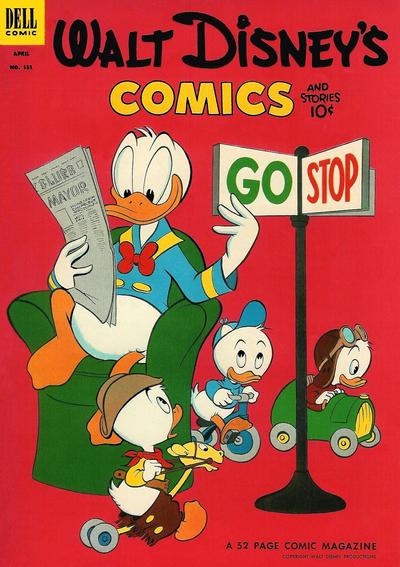 Walt Disney's Comics And Stories #151 - Vg/Fn 5.0