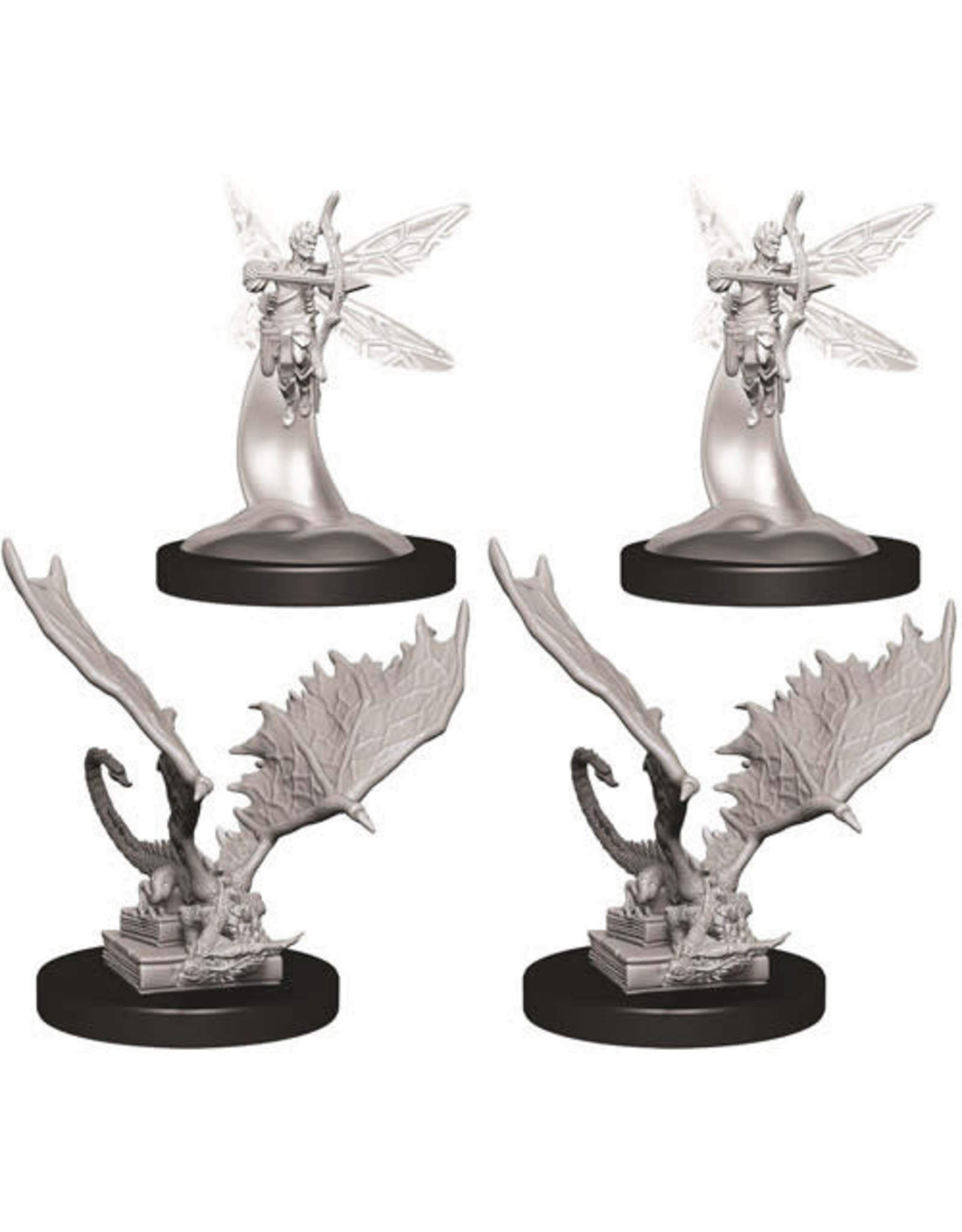 Dungeons & Dragons Nolzur`S Marvelous Unpainted Miniatures: W9 Sprite & Pseudodragon