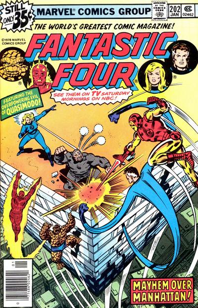 Fantastic Four #202 [Regular Edition]-Fine (5.5 – 7)