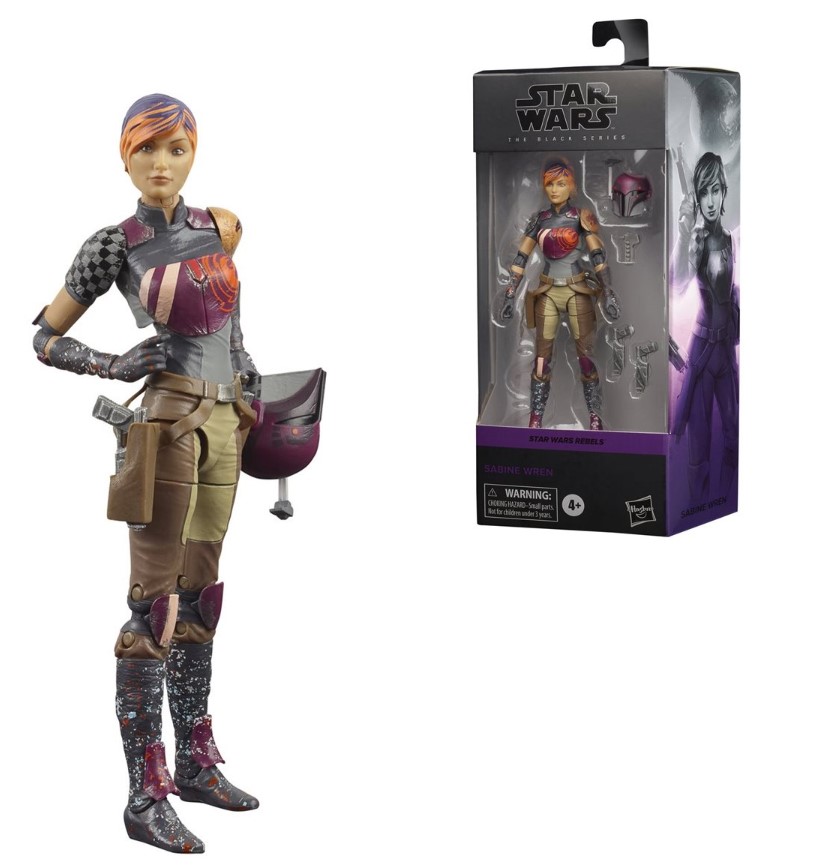 Star Wars The Black Series Rebels Sabine Wren 6-Inch Action Figure