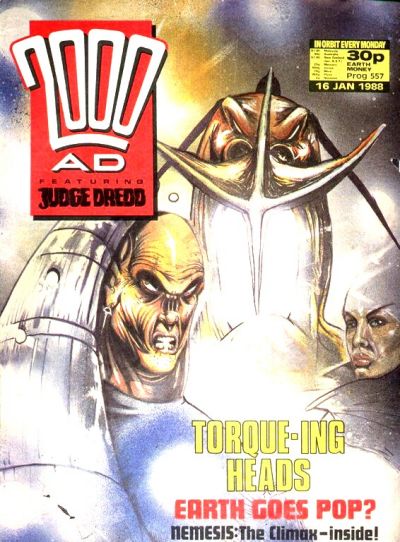 2000 AD #557-Near Mint (9.2 - 9.8)