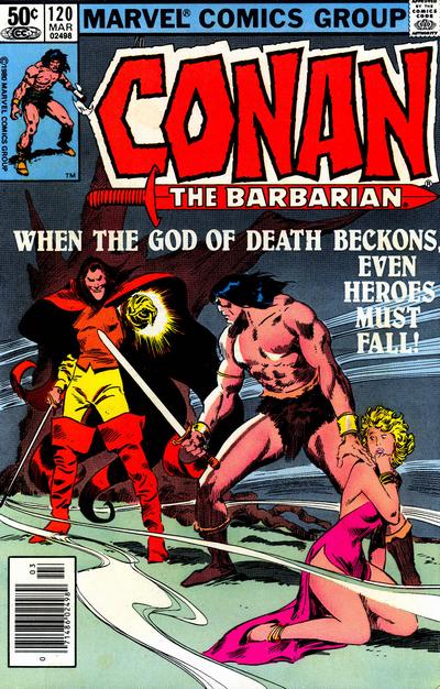 Conan The Barbarian #120 [Newsstand]-Very Fine (7.5 – 9)