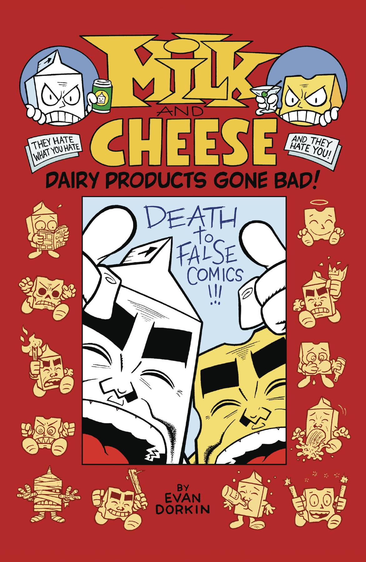 Milk & Cheese Dairy Products Gone Bad Graphic Novel