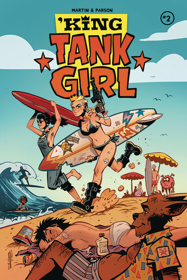 King Tank Girl #2 Cover A Parson (Of 5)