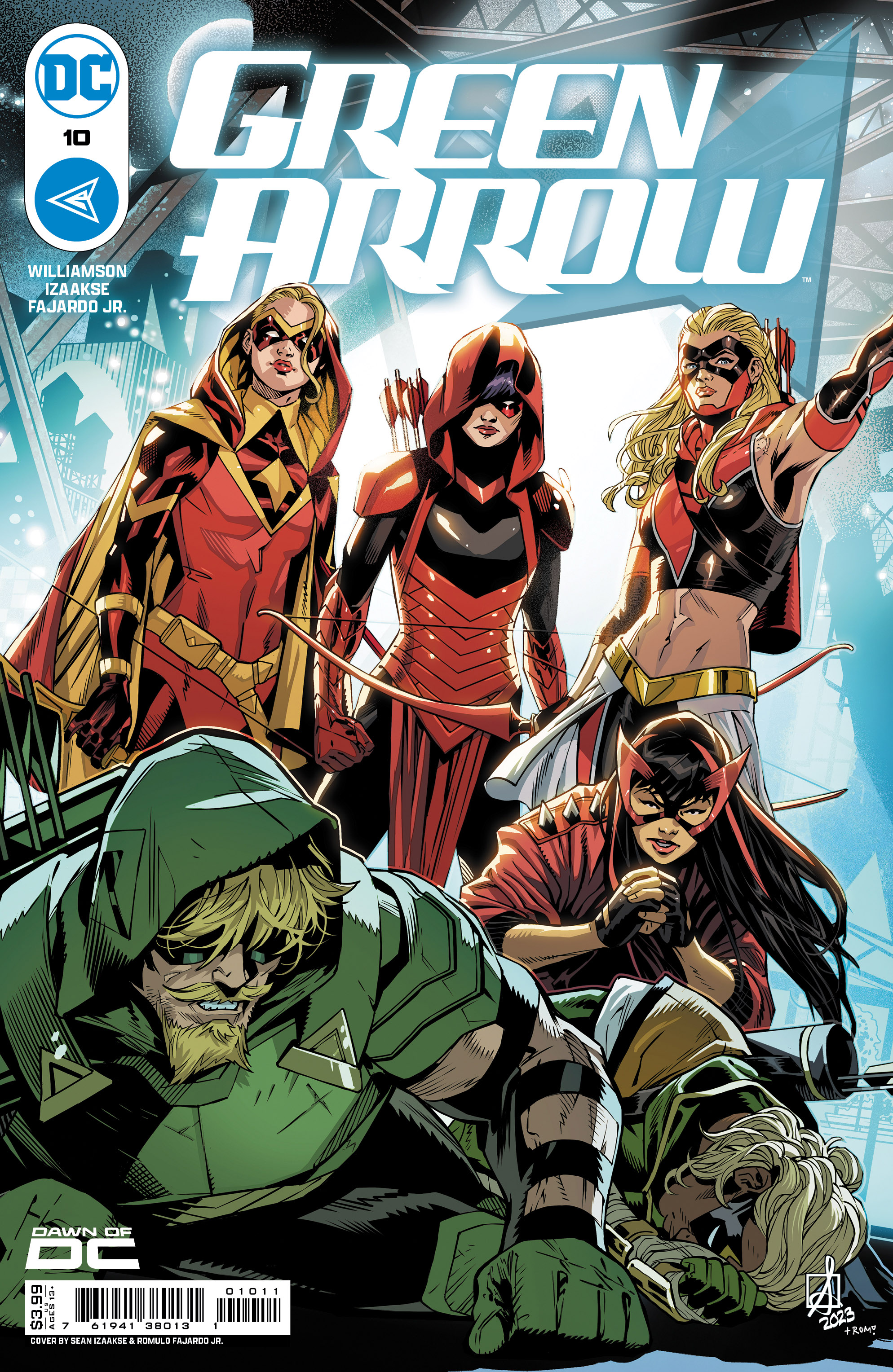 Green Arrow #10 Cover A Sean Izaakse